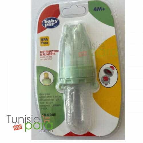 Baby pur distributeur d’aliments avec TETINE en silicone — vue 3