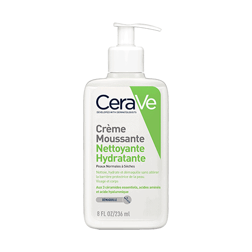 Cerave creme moussante nettoyante hydratante 236 ml