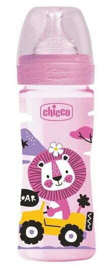 Chicco biberon well-being girl 250 ml — vue 2