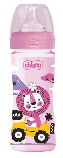 Chicco biberon well-being girl 250 ml — vue 3