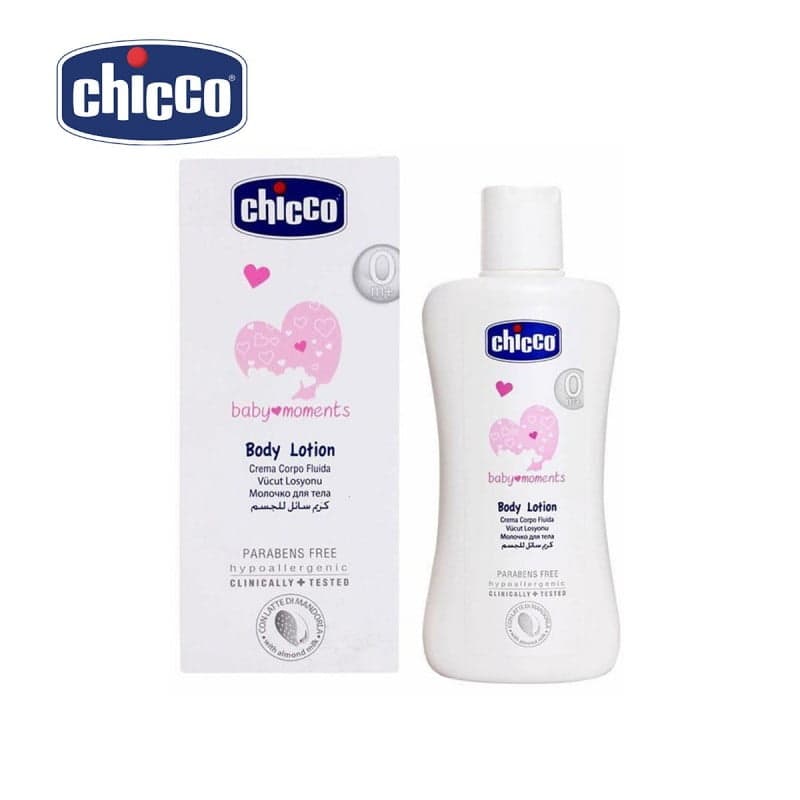 Chicco baby moments lait de corps 200 ml — vue 2