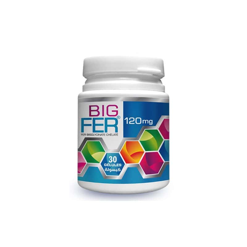 Big Fer 120mg 30 Gélules — vue 3