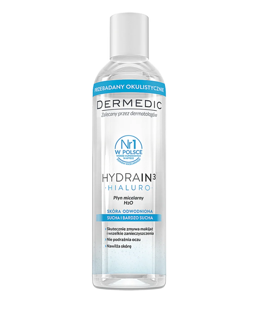 Dermedic hydrain 3 eau micellaire 200 ml
