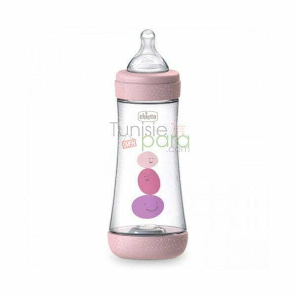 Chicco perfect-5 silicone bottle 300ml boy 4m+ — vue 2