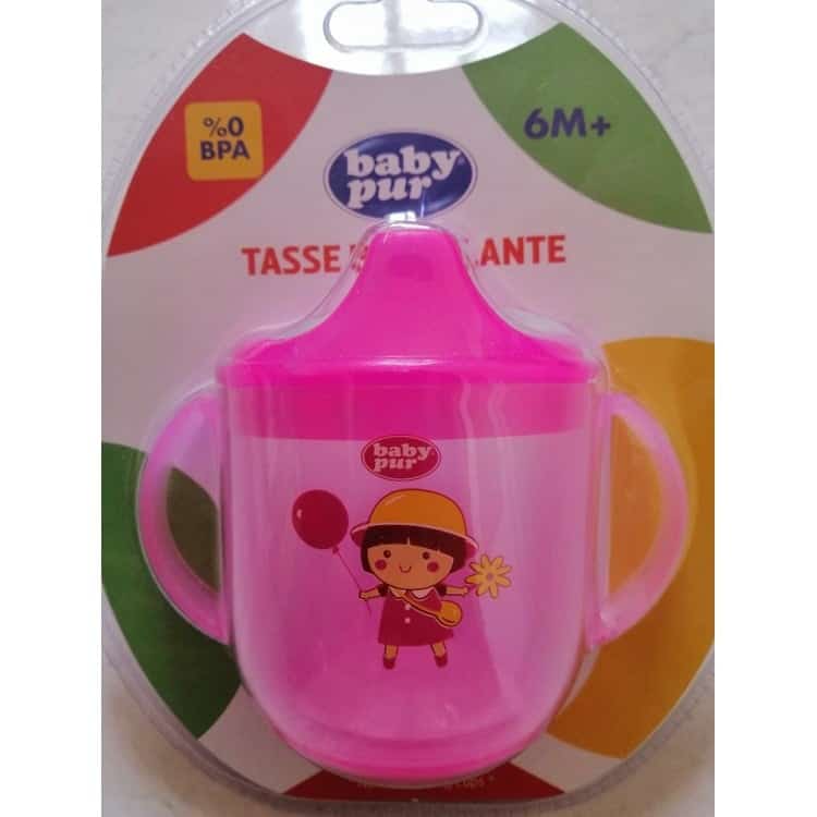 Baby pur tasse basculante 6m+ rose — vue 3