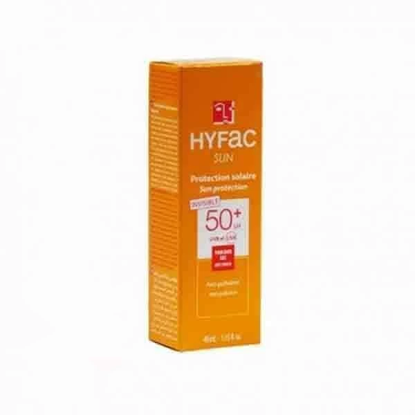 Hyfac sun protection solaire invisible spf50 40ml