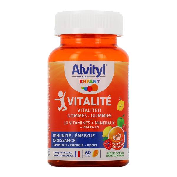 Alvityl Enfant Vitalité à Croquer Goût Fraise 30 comprimés — vue 2