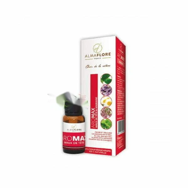 Almaflore aromax roll on migraine 10 ml