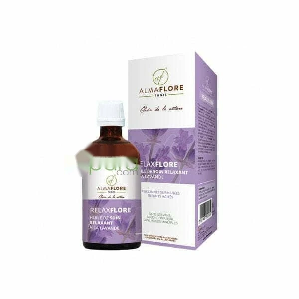 Almaflore huile de massage relaxant 100ml