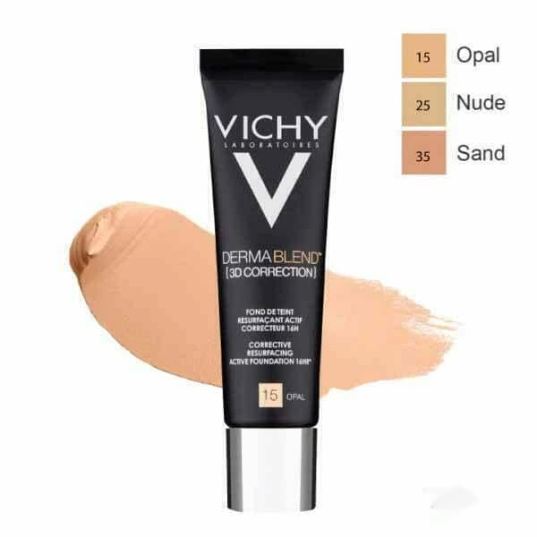 VICHY DERMABLEND 3D FOND DE TEINT PEAUX ACNEIQUES Opal 30ML