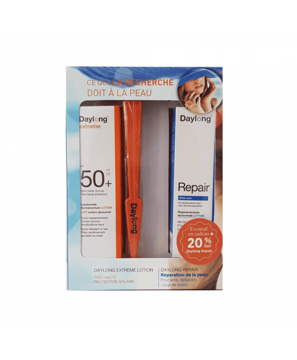 Coffret Daylong Lotion 100 Ml + Daylong Repair