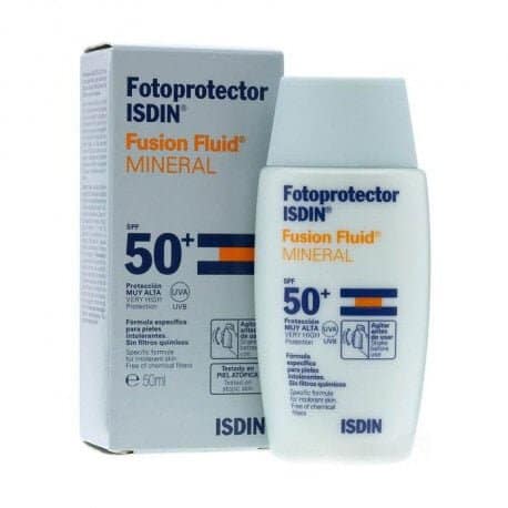 Isdin Écran Solaire Fusion Fluide Mineral SPF 50+, 50 ML — vue 2