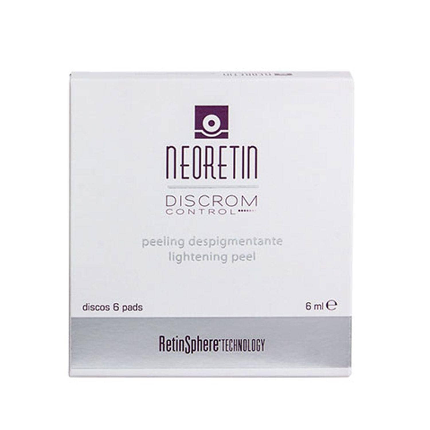 Neoretin Discrom Control Peeling Éclaircissant Compresses 6 Pièces